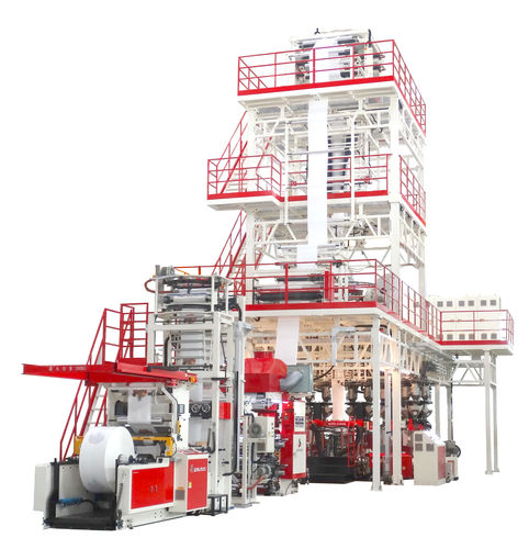 Linea di coestrusione 5 strati - FFS - HAN KING PLASTIC MACHINERY CO.LTD - film soffiato / per pannelli in materia plastica / per sacchi ad alta resistenza