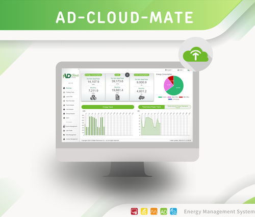 Software di gestione dell'energia - AD-Cloud-Mate - ADTEK Electronics Co., Ltd - di gestione del consumo di energia / di analisi energetica / di calcolo per l'efficienza energetica