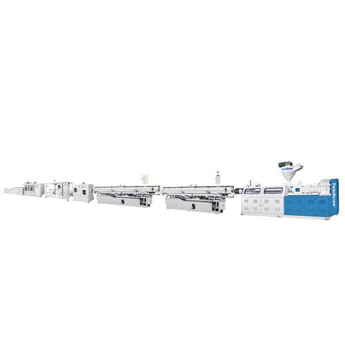 Linea di estrusione per tubi - TSE series - Twin Screw Ind Co LId - per PVC