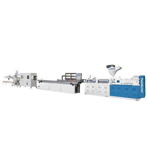 Linea di estrusione per profilati - TW series - Twin Screw Ind Co LId - per PVC / per profilati di finestre / per profilato in schiuma