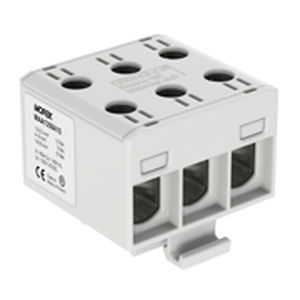 Morsetto componibile su guida DIN - MAA1350A10 - MOREK - con connessione a vite / tripolare
