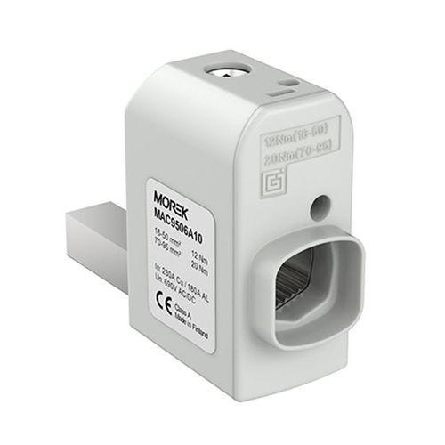 Connettore di alimentazione elettrica - MAC9500A10 - MOREK - rettangolare / a vite / unipolare