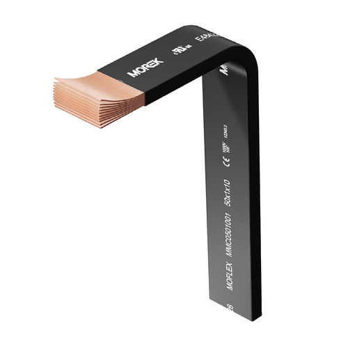 Binario elettrificato in rame - MMC0 series - MOREK - flessibile / isolato