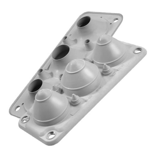 Piastra di ingresso cavi IP67 - MBA1C07G11 - MOREK - per armadio elettrico