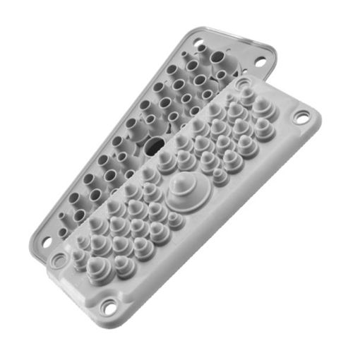 Piastra di ingresso cavi IP67 - MBA1C37G11 - MOREK - per armadio elettrico