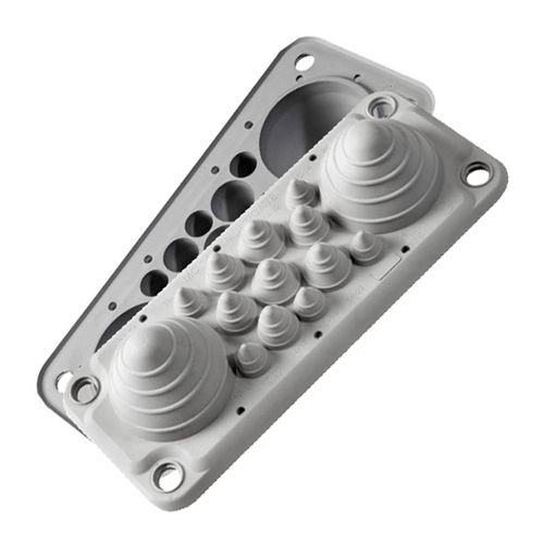 Piastra di ingresso cavi IP54 - MBA3F14L11 - MOREK - per armadio elettrico