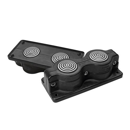 Piastra di ingresso cavi IP55 - MBA4N02B11 - MOREK - per armadio elettrico