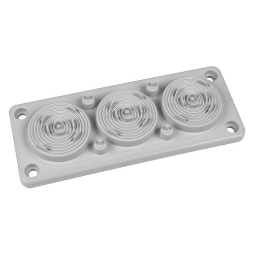 Piastra di ingresso cavi IP65 - MBA9N07B11 - MOREK - per armadio elettrico
