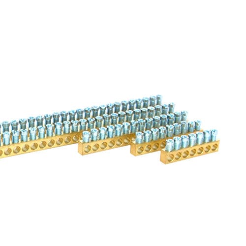 Morsetto componibile su guida DIN - MAD0147E21 - MOREK - con connessione a vite / unipolare