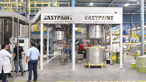 Sistema di dosaggio batch - EASYPAINT - INKMAKER SRL - per vernice / volumetrico / automatizzato