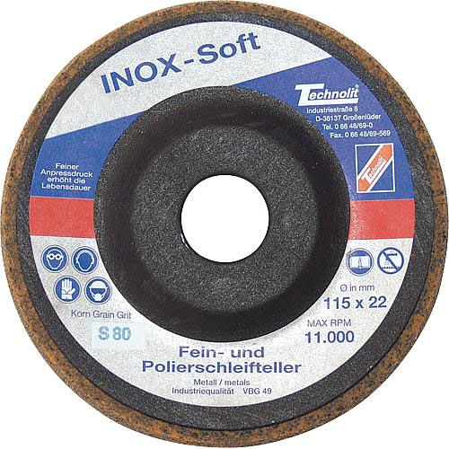 Mola per lucidatura - INOX-Soft - TECHNOLIT GmbH - di sbavatura / cilindrica