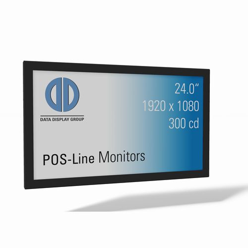 Monitor LCD - POS-Line 24" IoT - Data Display GmbH - con retroilluminazione a LED / industriale / per punto vendita
