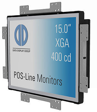 Monitor LCD - POS-Line 15" IoT - Data Display GmbH - TFT / industriale / 15"