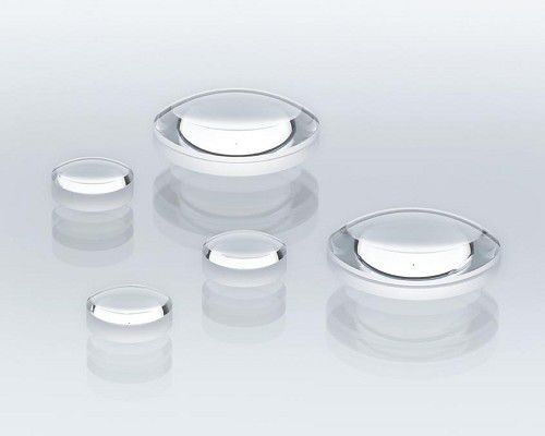 Lente in silice fusa - L4 series - GALVOPTICS LTD - piano-convessa / biconvessa / UV