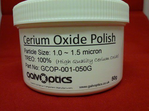 Polvere per lucidatura - GCOP-001-050G - GALVOPTICS LTD - abrasiva