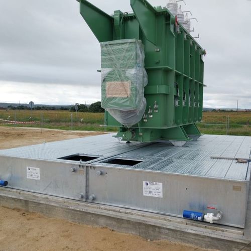 vasca di raccolta per trasformatore - Groupe SANERGRID