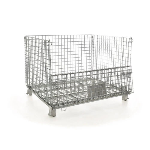 Cassa-pallet in metallo - RSPC0113 - Rollstore Ltd - di stoccaggio / pieghevole / impilabile