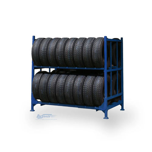 Scaffalatura per pneumatici - STILLTR1 - Rollstore Ltd - per movimentazione / con ripiani / dinamica