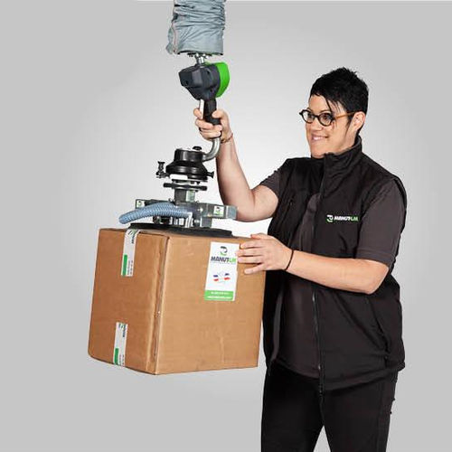 Manipolatore con soffietto a ventosa - ERGO Fast - Manut-LM - elettrico / per fusti / per movimentazione