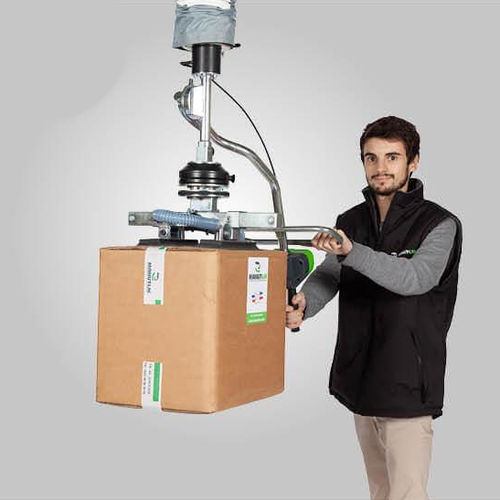 Manipolatore con soffietto a ventosa - ERGO Plus - Manut-LM - elettrico / per fusti / per movimentazione