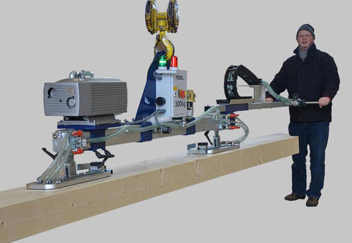Ventosa di sollevamento per carichi pesanti - Aero Timber - Manut-LM - per prodotti lunghi / elettrica