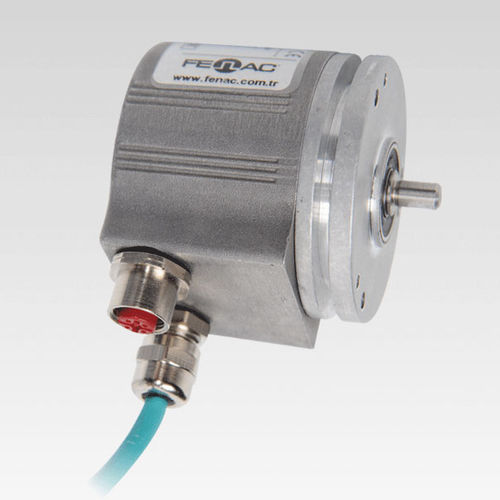 Encoder rotativo doppio - FNC 58S - FENAC ENGINEERING LTD. - incrementale / ad albero pieno / con flangia