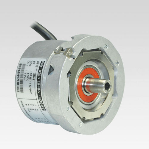 Encoder rotativo per retroazione su motore - FNC SC2048 series - FENAC ENGINEERING LTD. - assoluto / ad albero pieno / con flangia