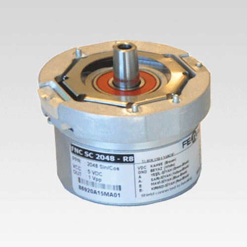 Encoder rotativo per retroazione su motore - FNC BISS2048 - FENAC ENGINEERING LTD. - assoluto / ad albero pieno / sinusoidale