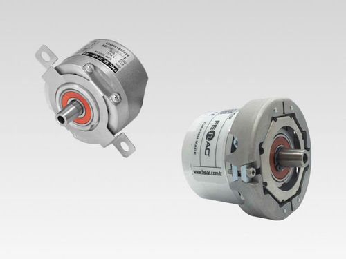 Encoder rotativo incrementale - FNC 58SC series - FENAC ENGINEERING LTD. - con flangia / analogico / in alluminio