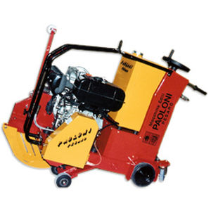 Segatrice circolare - D14 - Paoloni Pesaro - per asfalto / semiautomatica