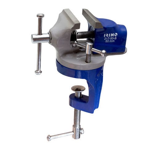 Morsa da banco - 217-50-B - IRIMO - manuale / girevole / piccola