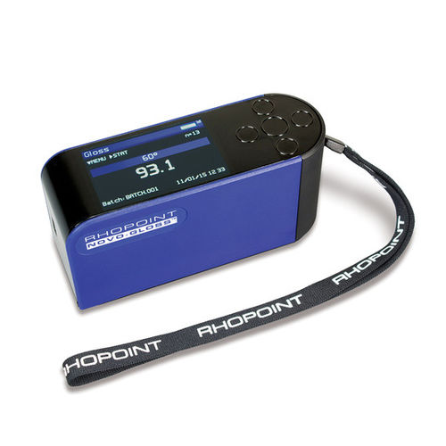 Glossmetro monoangolo - Rhopoint Novo-Gloss 60 KM - Konica Minolta - portatile / con trasmissione dati