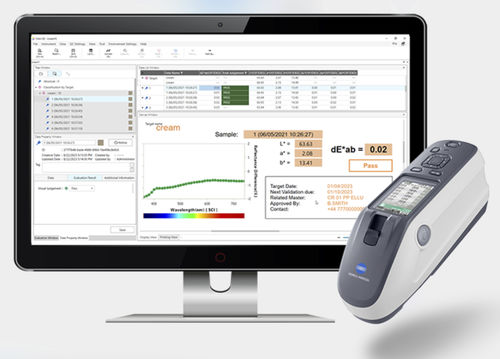 Software di controllo qualità - SpectraMagic NX2 - Konica Minolta - di misura con stesura di rapporti / colorimetrico / di comando di processo