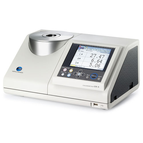 Colorimetro da banco - CR-5 - Konica Minolta - per l’analisi del colore / per controllo di qualità / per materie plastiche