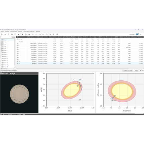 Software di analisi delle immagini - CM-SA2 - Konica Minolta Sensing Americas - per applicazioni mediche