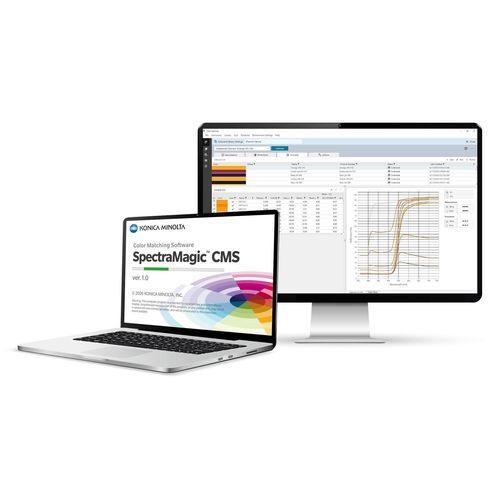 Software di corrispondenza cromatica - SpectraMagic™ CMS - Konica Minolta Sensing Americas - di calcolo / di visualizzazione / colorimetrico