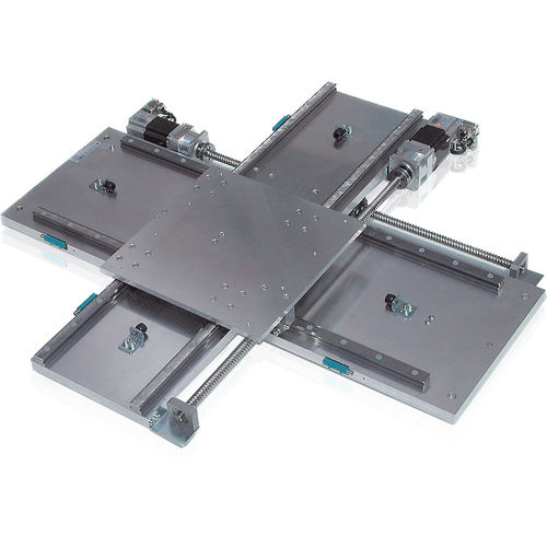 Piastra di posizionamento XY - JAT - Jenaer Antriebstechnik GmbH - a motore / 2 assi / compatta