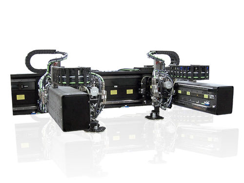 Asse lineare con sistema di posizionamento - JAT - Jenaer Antriebstechnik GmbH - con cinghia a tacca / con motore lineare / con servomotore