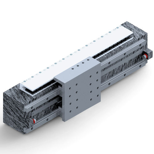 Asse lineare con motore lineare - JAT - Jenaer Antriebstechnik GmbH - con servomotore / di precisione