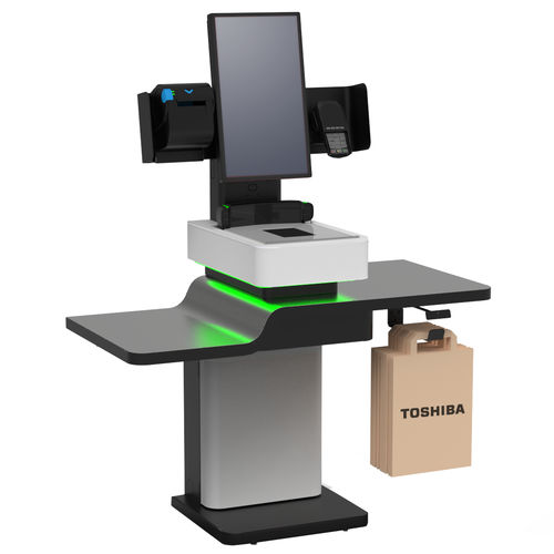 Terminale per punto vendita - TCx® SMART | wing - Toshiba TEC - con touch screen / per chiosco / display