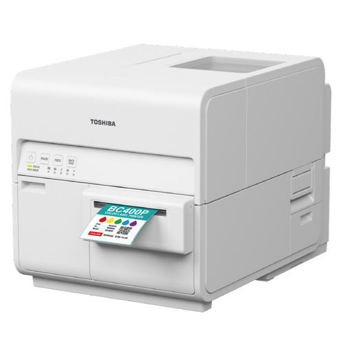 Stampante a getto d'inchiostro - BC400P - Toshiba TEC - da terra / a colori / industriale