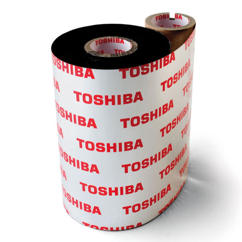 Nastro a trasferimento termico a base di cera - AW6F - TOSHIBA TEC Europe Retail Information Systems - per stampante di codice a barre / nero