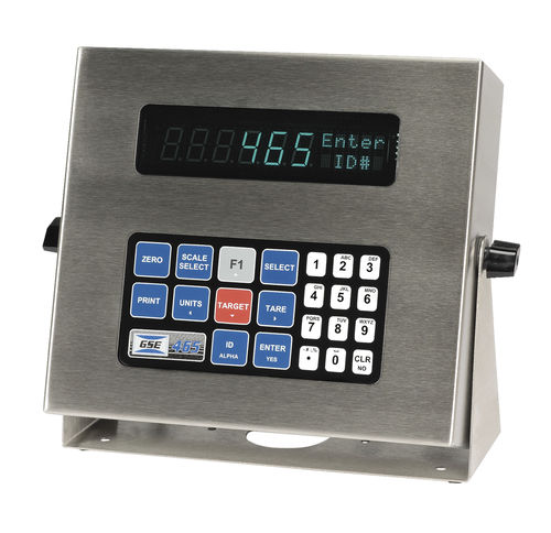 Indicatore di peso digitale - RS232/485, Ethernet, Profibus, DeviceNet | GSE 460 series  - Avery Weigh-Tronix - benchtop / a prova di polvere / programmabile