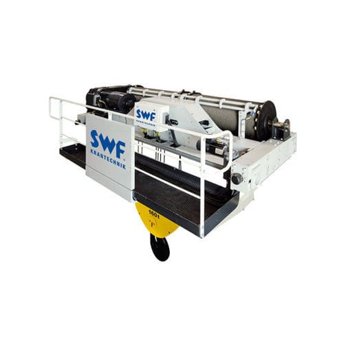 Argano elettrico - CRABster - SWF Krantechnik GmbH - per carichi pesanti / compatto / su misura