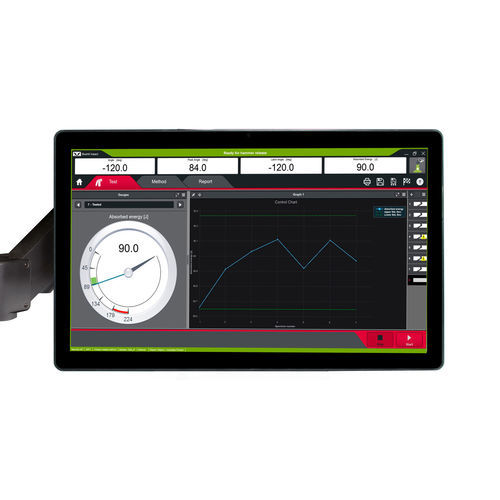 Software per prove su materiali - Bluehill&reg; Impact - Instron - di metrologia / in tempo reale / Windows