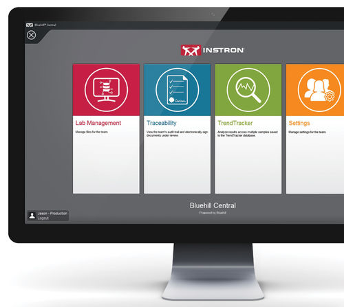 software di gestione - Instron