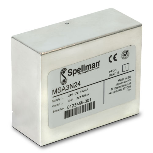 Alimentatore elettrico da tavolo - MSA series - Spellman High Voltage Electronics - AC/DC / a commutazione / con protezione contro cortocircuiti