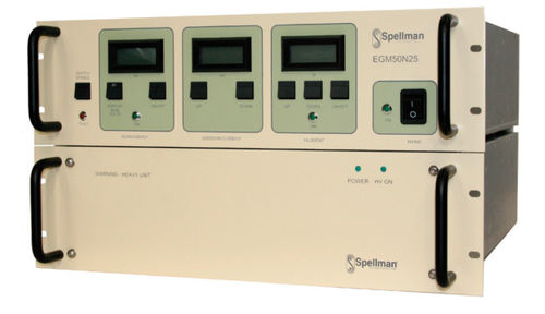 Alimentatore elettrico per rack - EGM series  - Spellman High Voltage Electronics - AC/DC / per cannone ad elettroni
