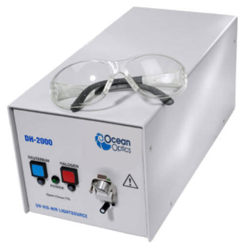 Fonte di luce con lampada alogena - DH-2000 series - Ocean Insight - con lampada al deuterio / UV / NIR