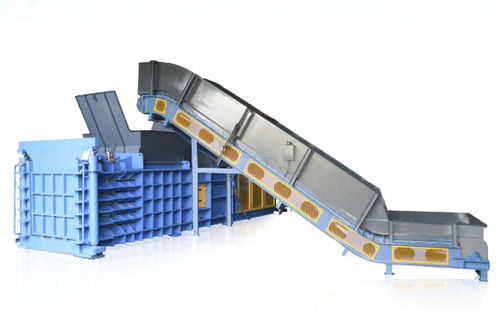 Apriballe automatico - BYB series - Guangzhou Chengyue Machinery - per il riciclaggio di plastica